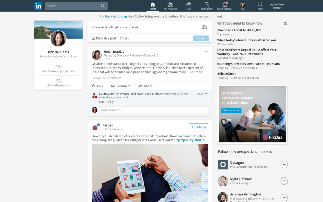 What Marketers Need to Know About the New LinkedIn User Interface